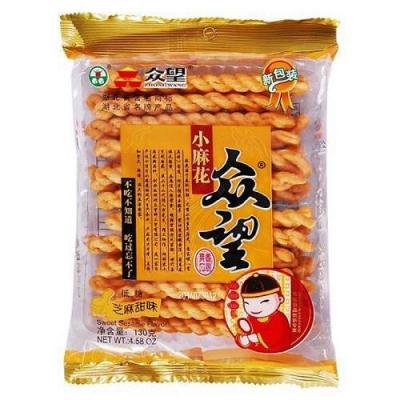 众望小麻花-芝麻甜味 112g