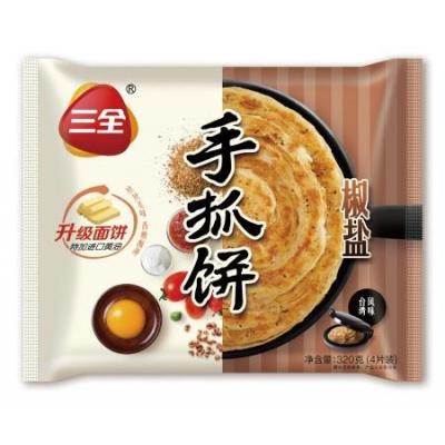 三全椒盐千丝抓饼 320G