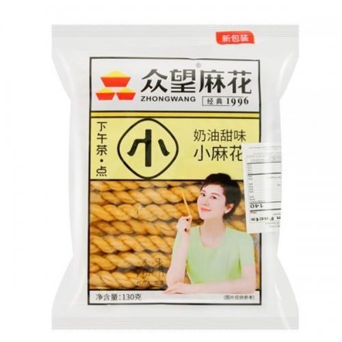 众望小麻花  - 奶油甜味 112g