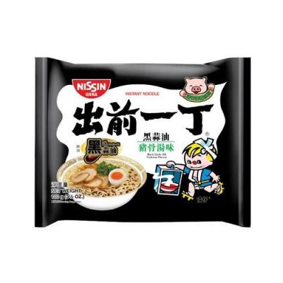 出前一丁 （香港） 黑蒜油猪骨汤味 100g