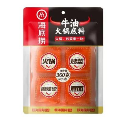 海底捞牛油火锅底料四小块 360g