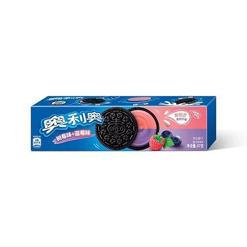 奥利奥饼干蓝莓树莓味 97g