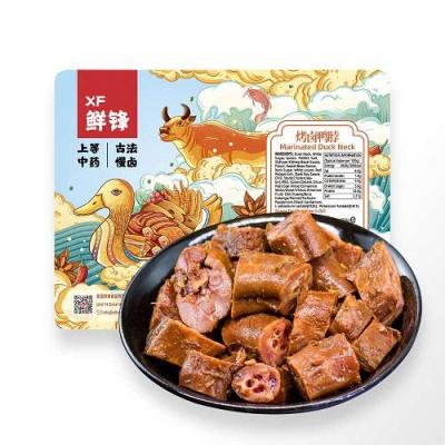 鲜锋锁鲜烤卤鸭脖 180g