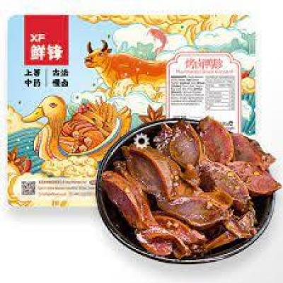 鲜鋒锁鲜烤卤鸭胗 180g
