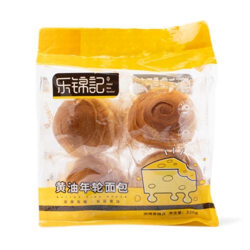 乐锦记黄油年轮面包 320g