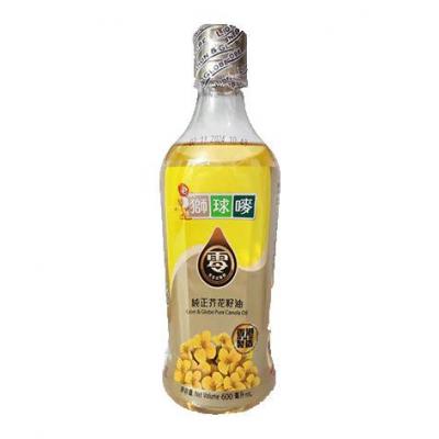 狮球嘜芥花籽油 600ML