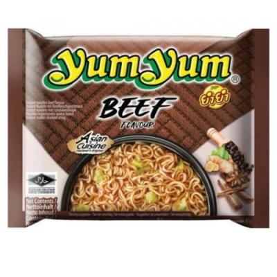 泰国YUM YUM包装面 - 牛肉味 60g