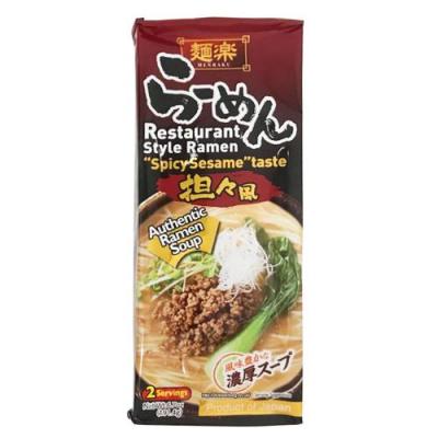日本麦乐担担味噌拉面 （2人食）191g