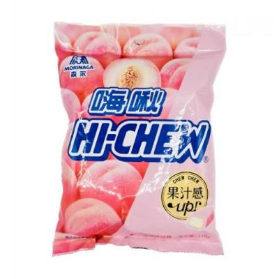 日本森永水蜜桃味嗨啾软糖 118g
