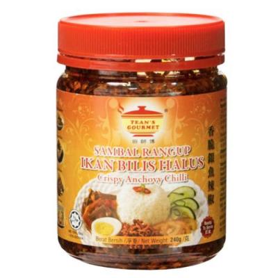 田师傅香脆银鱼辣椒 240g