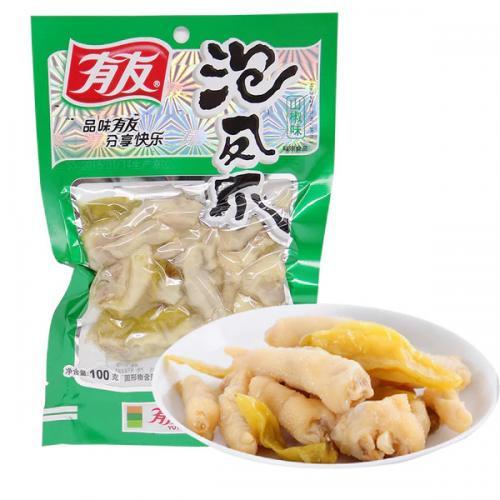 有友泡凤爪山椒味 100g