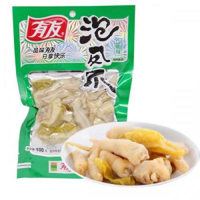 有友泡凤爪山椒味 100g