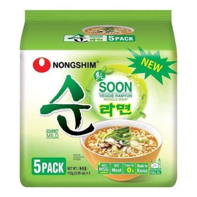 农心蔬菜辛拉面 5连包