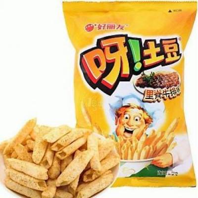 好丽友 呀！土豆（里脊牛排味）70g
