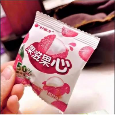 好丽友果滋果心剥皮软糖l荔枝味 70g