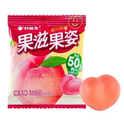 好丽友果滋果心果姿软糖桃子味 60g