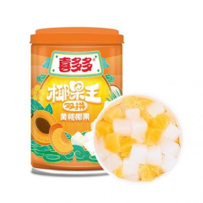喜多多 - 黄桃椰果双拼 245g