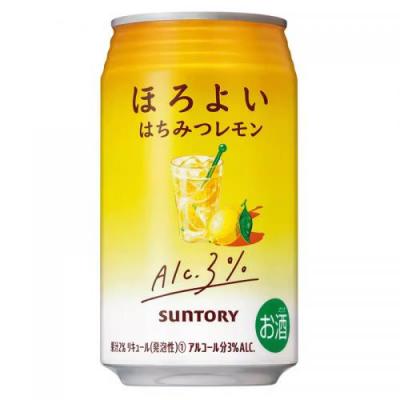 日本三得利鸡尾酒 （蜂蜜柠檬味）350ml