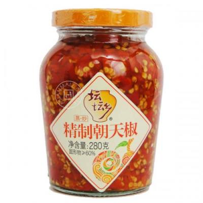 坛坛乡精制朝天椒（280g)