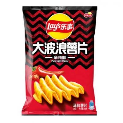 乐事薯片-大波浪 70g