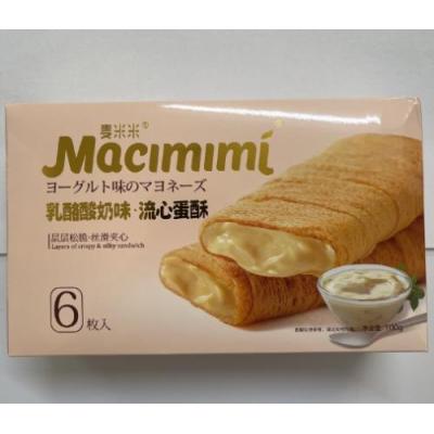 麦米米 乳酪酸奶味流心蛋酥 100g