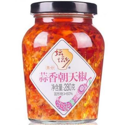 坛坛乡蒜香朝天椒 280g