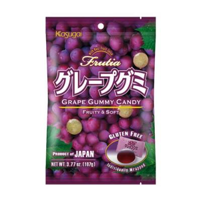 春日井FRUTIA軟糖 葡萄味 107G