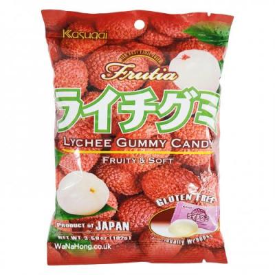 春日井FRUTIA軟糖 荔枝味 102G