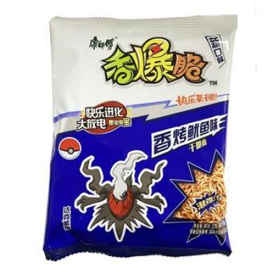 康师傅香爆脆香烤鱿鱼味干脆面33g