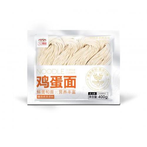 三个樱桃今旭鸡蛋面 400g
