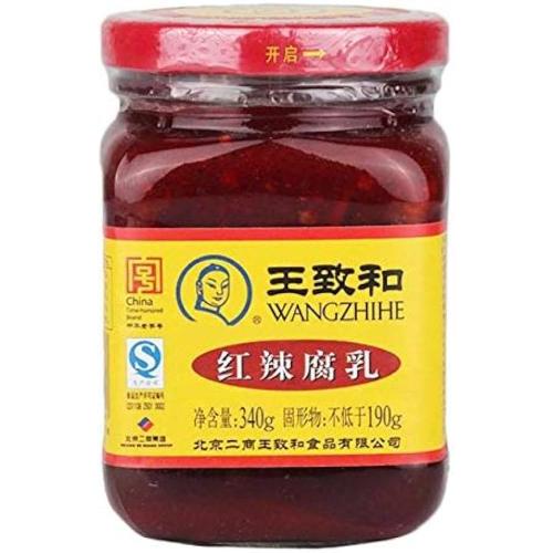 王致和红辣腐乳 340g