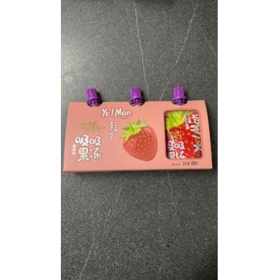 超友味-吸吸果冻（草莓味）180g