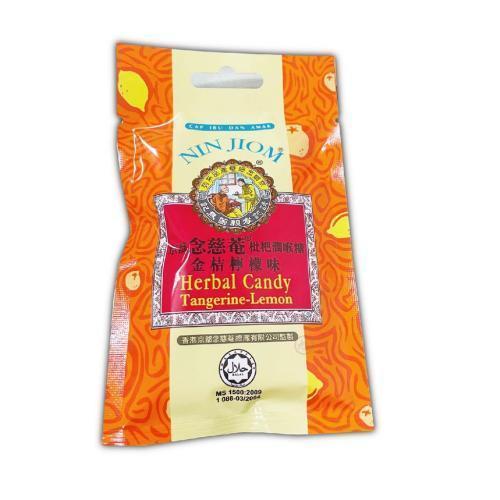 念慈庵枇杷润喉糖-金橘柠檬(袋)20g