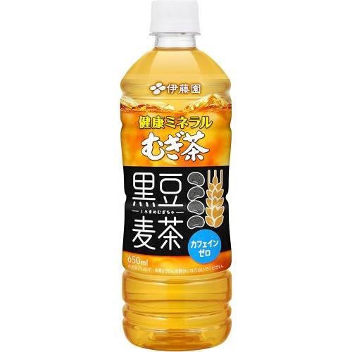 伊藤园(JP)-健康矿物大麦茶 黑豆混合 650ml