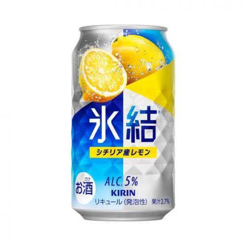 麒麟(JP)-零糖冰汽水西西里柠檬味 350ml
