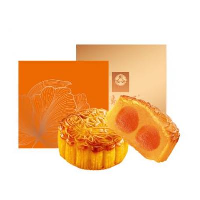 半岛豪苑双黄白莲蓉月饼 640g 少糖